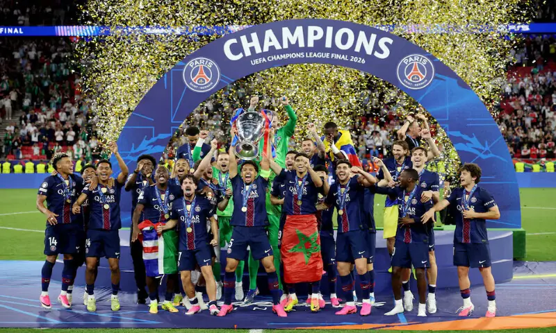 PSG retain Champions League title after penalty shootout win over Arsenal
