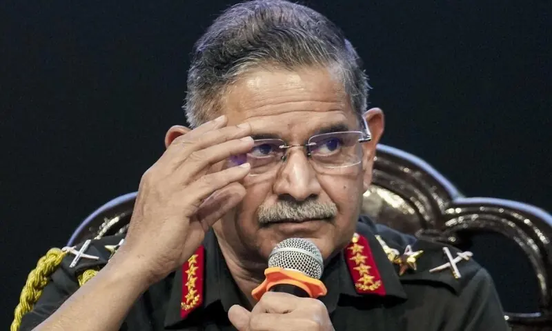 بھارتی آرمی چیف کا ’سندور 2.0‘ کے حوالے سے بیان، اندرونی مسائل سے توجہ ہٹانے کی کوشش