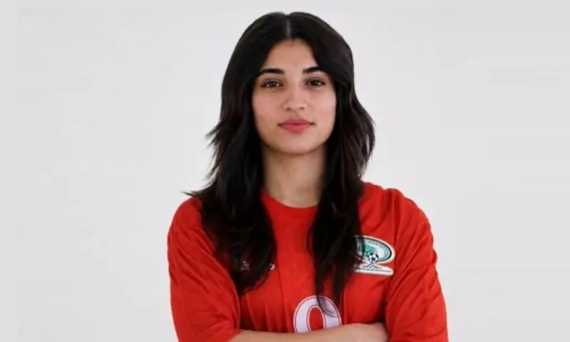 اسرائیل نے فلسطینی خاتون فٹبالر کو حراست میں لے لیا