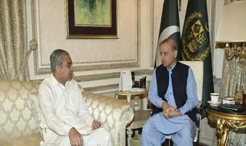 Naqvi meets PM Shehbaz before Tehran visit