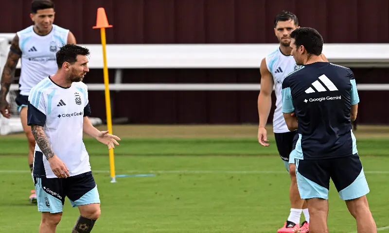 Scaloni gives encouraging update on Messi fitness