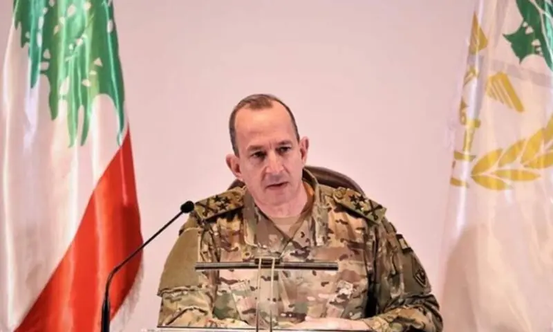 لبنان کے آرمی چیف جنرل روڈولف ہائیکل پاکستان کے لیے روانہ