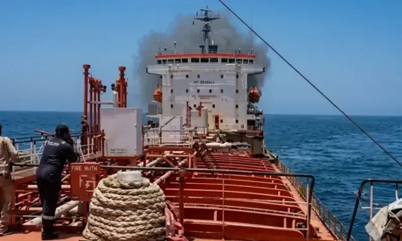 Three Indian seafarers missing after US strike on tanker off Oman