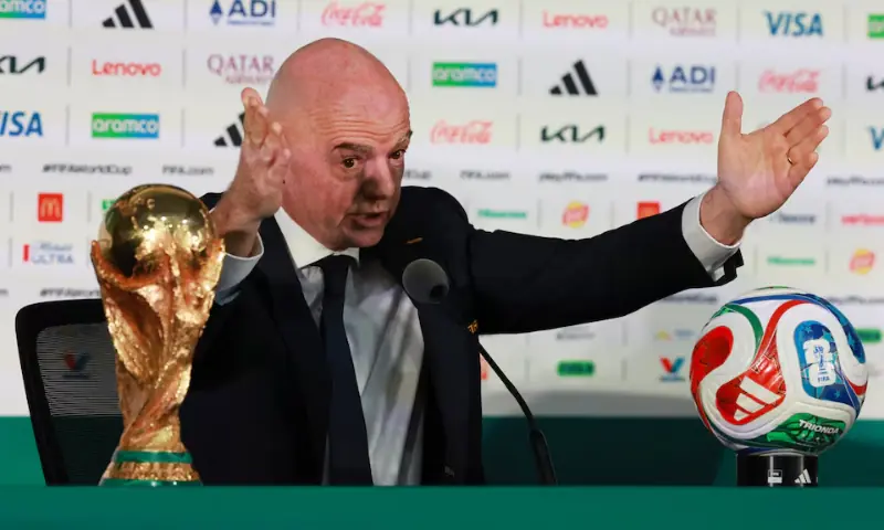 FIFA chief Infantino defends visa handling, ticket prices on eve of World Cup