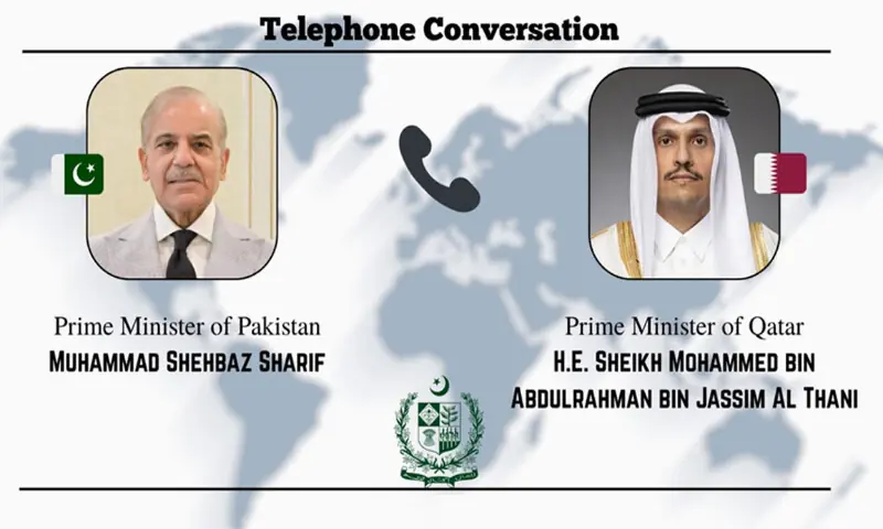 Qatar lauds Pakistan's peace role as PM Shehbaz says deal near
