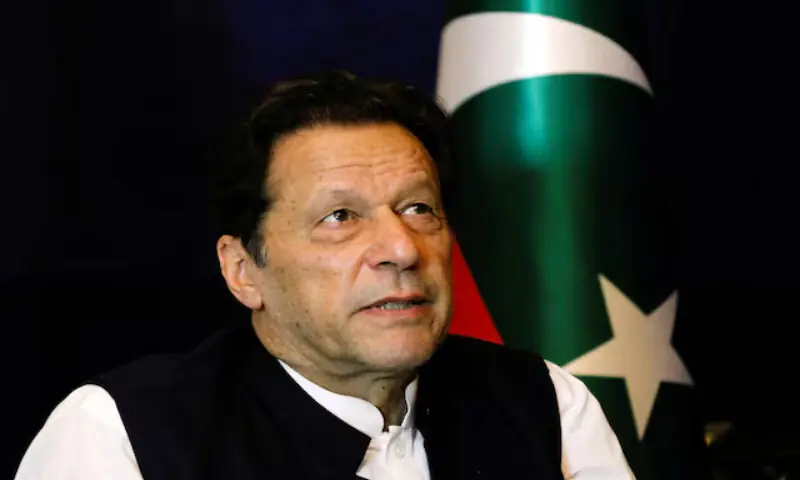Imran Khan taken to PIMS for eye treatment