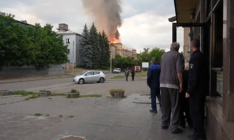 Two killed, 11 needed medical assistance as Russia strikes Ukraine
