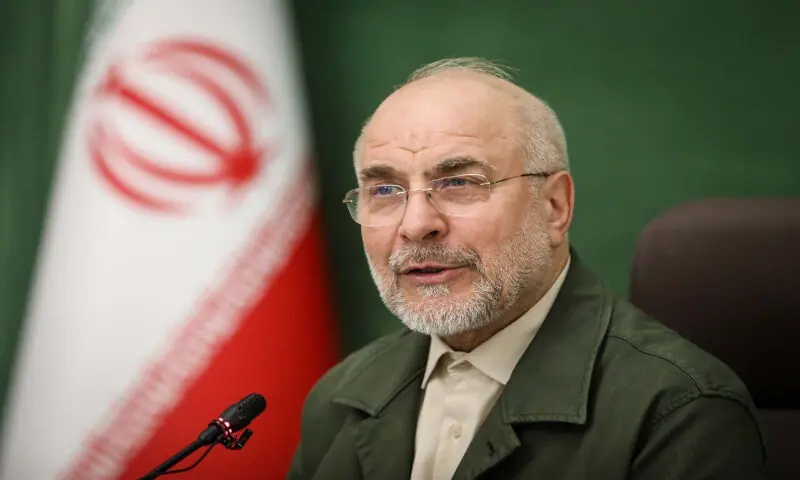 Qalibaf says Strait of Hormuz will be administered by Iran under US deal