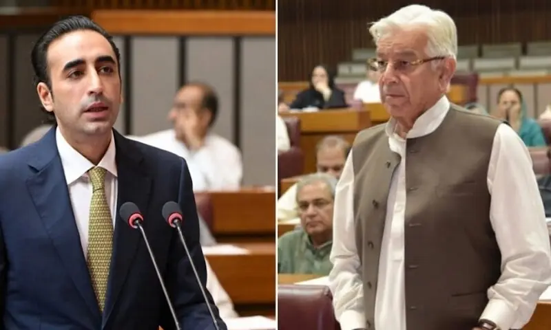 جو وزیر کہے راولا کوٹ والے کشمیری نہیں وہ کابینہ میں کیوں ہے؟ بلاول کی خواجہ آصف پر تنقید