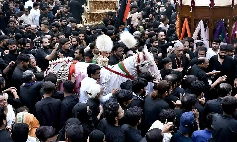 ملک بھر میں نو محرم الحرام کے جلوس آج برآمد ہوں گے، سیکیورٹی ہائی الرٹ