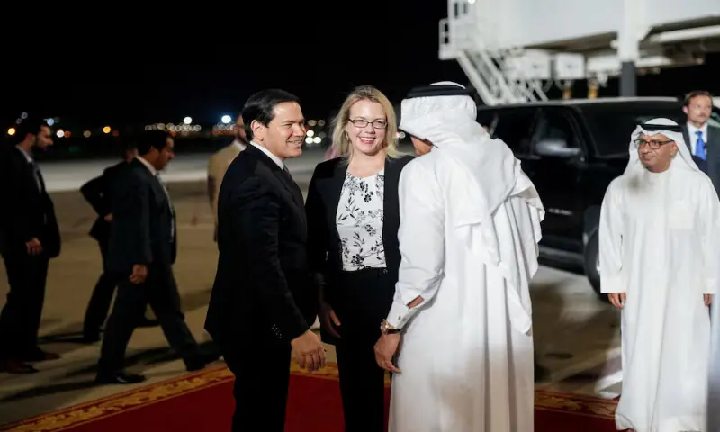 Rubio visits Bahrain seeking Gulf backing for US-Iran deal