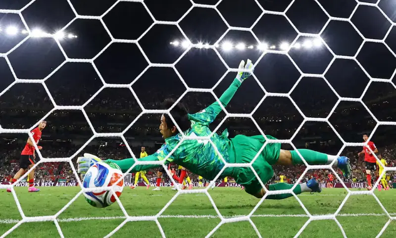 South Africa beat South Korea to reach World Cup knockout stage for first time