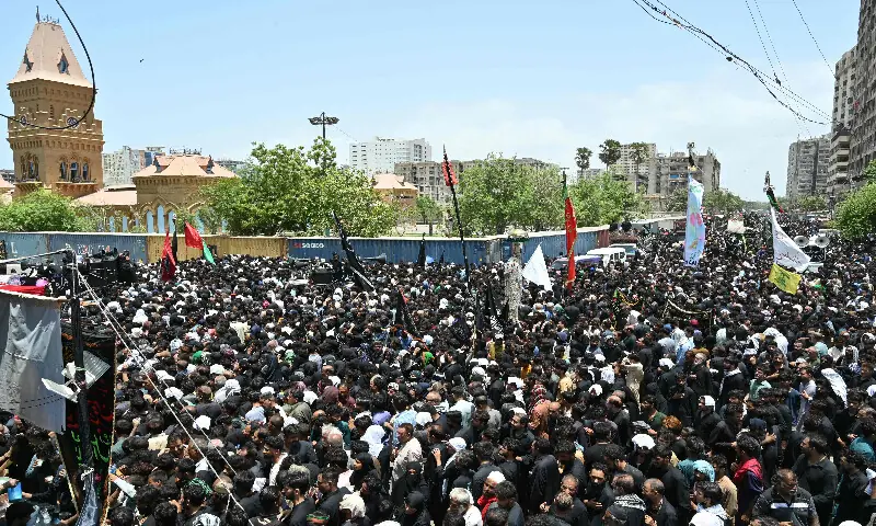 Youm-e-Ashur observed across Pakistan with solemnity amid tight security