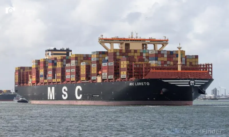 Giant container ship MSC Loreto docks at Karachi in maritime milestone
