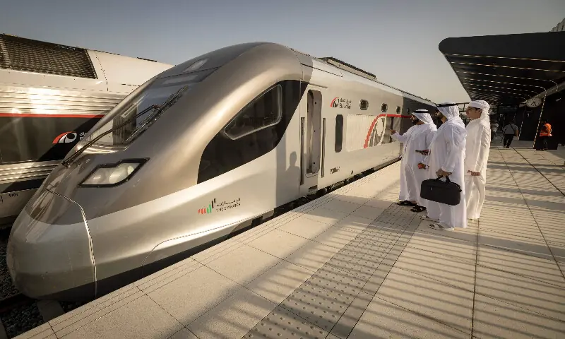 Passengers delighted to ride UAE's first ever passenger train
