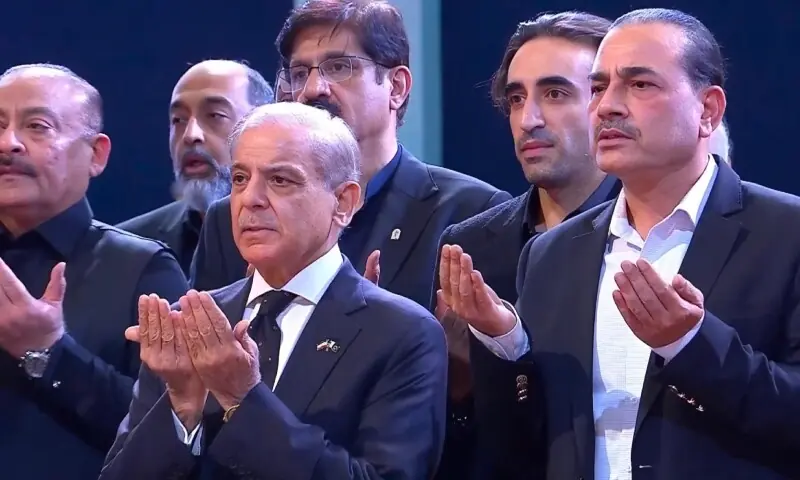 شہید خامنہ ای کی قیادت اور دانشمندی کو آنے والی نسلیں ہمیشہ یاد رکھیں گی: وزیراعظم