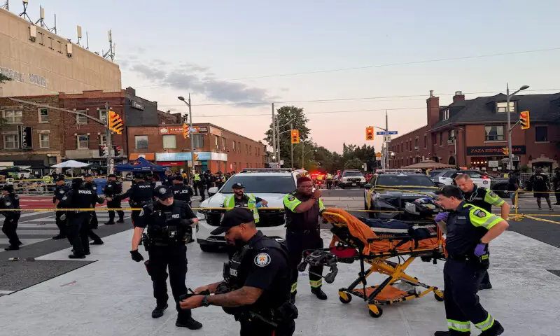 Two killed, five injured in shooting at Toronto festival