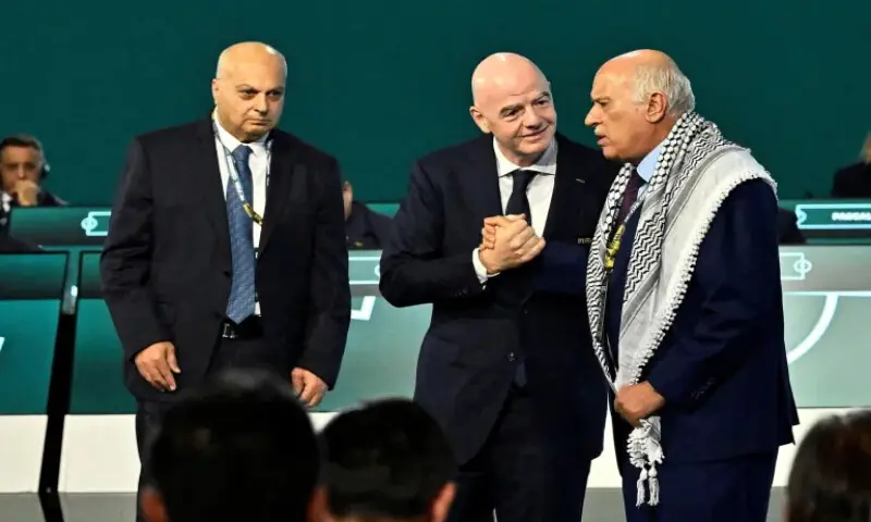 World Cup controversies pile pressure on FIFA over Palestine stance