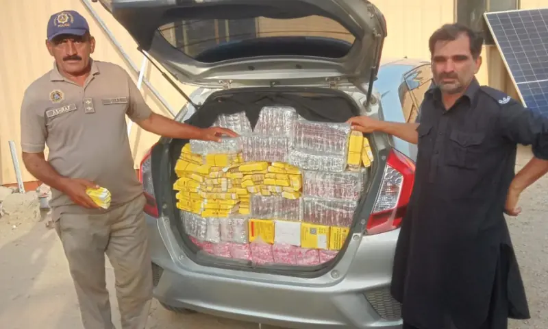 Motorway Police foils smuggling bid worth Rs1 million
