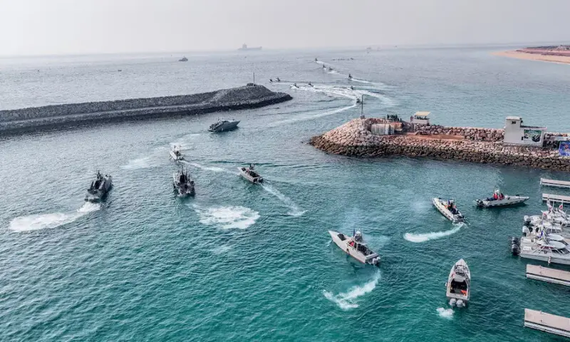 Iran says IRGC intercepted four vessels in Strait of Hormuz
