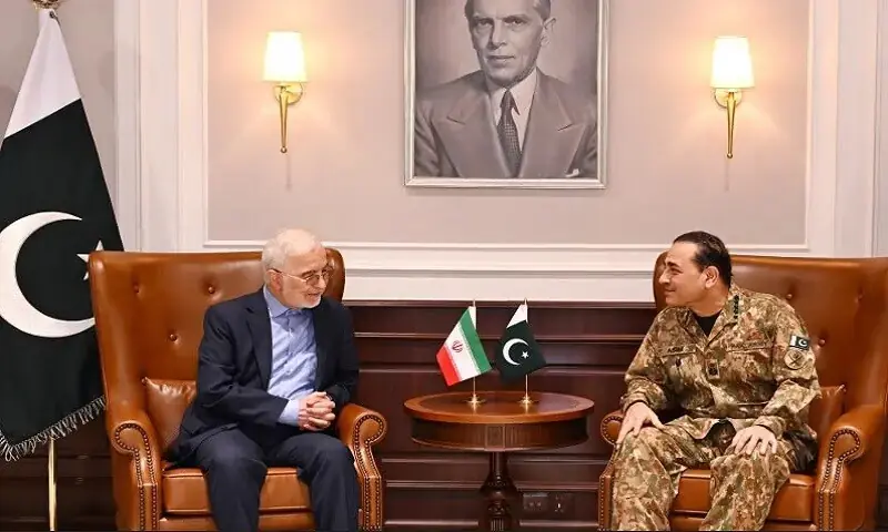 Iranian interior minister meets Field Marshal, praises Pakistan's peace efforts