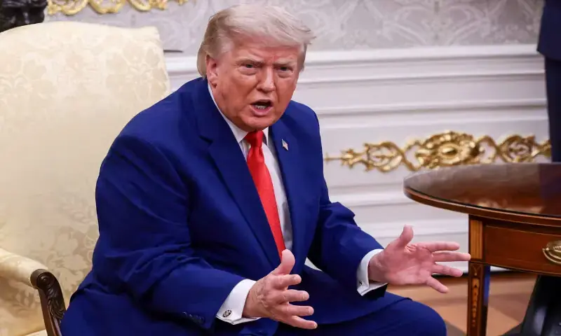 Trump vows to punish Iran and Houthis for attacks in Red Sea