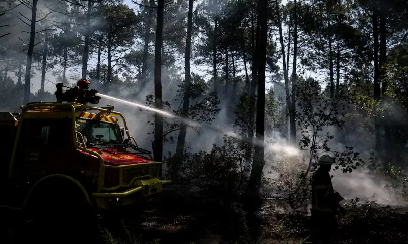 Firefighters in France, Spain scramble to contain blazes as new heatwave looms