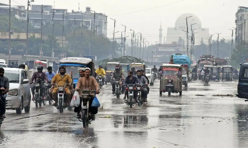 Karachi gets much-needed rain as showers ease heat, humidity