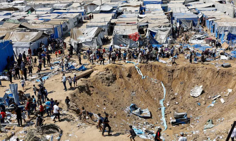 Israeli strikes kill two in Gaza, destroy medicine storage warehouses