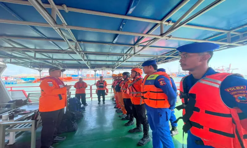 At least five dead, 41 missing after ferry catches fire off Indonesia