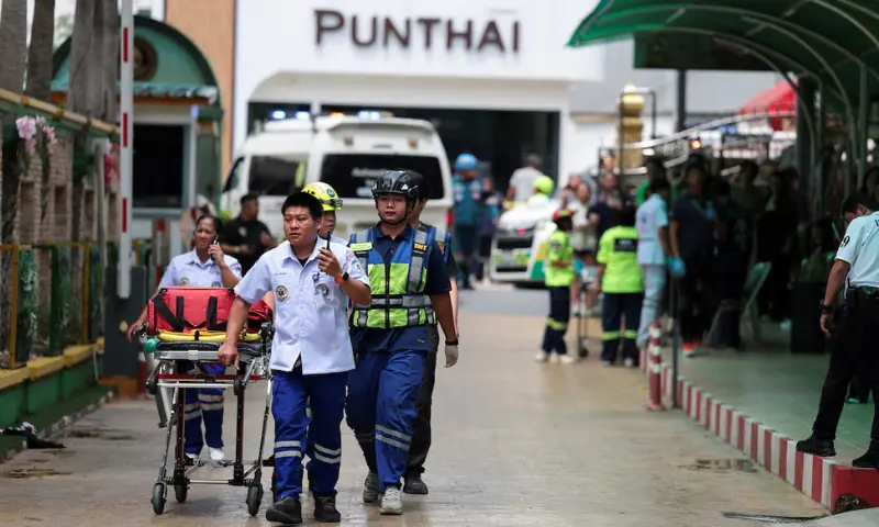 Two dead, including gunman, at school shooting in Thailand, officials say