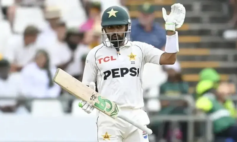 Babar returns to Test top 10 after Pakistan's West Indies series win