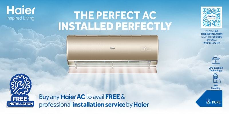 Haier&rsquo;s Free AC Installation Services