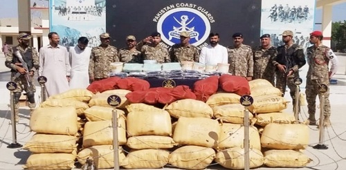 Narcotics worth Rs17.27bn seized in Pasni