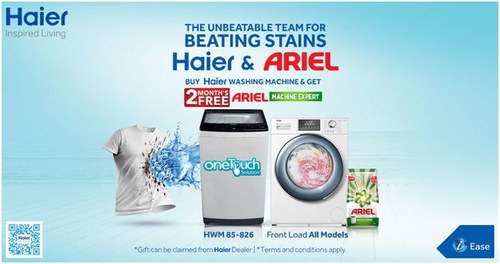 Haier Washing Machine Promotional Offer