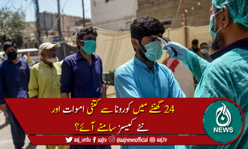 پاکستان میں کوروناکیسز کی تعداد 497,510 ہوگئی، 10,558افرادجاں بحق