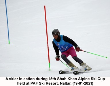 PAF skiers steal the show at 15th Shah Khan Alpine Ski Cup 2021