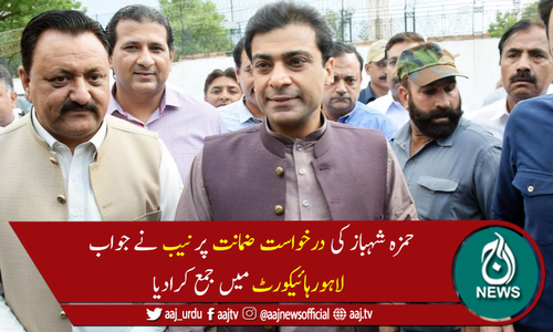 منی لانڈرنگ کیس:نیب نے حمزہ شہباز کی درخواست ضمانت کی مخالفت کردی