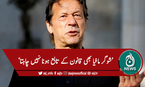 'شوگر مافیا بھی قانون کے تابع نہیں آنا چاہتا'