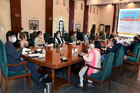 CM Sindh calls for strict adherence to SOPs to contain spread of corona virus