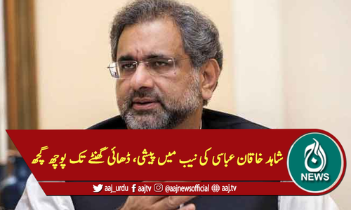 شاہد خاقان عباسی کی نیب میں پیشی، ڈھائی گھنٹے تک پوچھ گچھ