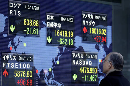 Asian markets sink as traders fail to take up Wall St baton
