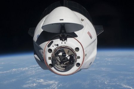 ISS astronauts splash down off Florida on SpaceX craft