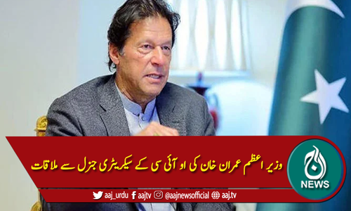 وزیر اعظم عمران خان کی او آئی سی کے سیکریٹری جنرل سے ملاقات