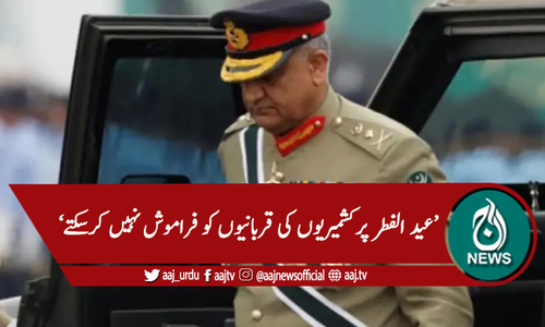 'کشمیر میں انسانی المیے کے خاتمے کا وقت آگیا'