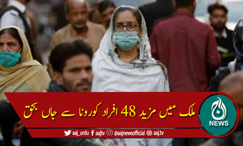 ملک میں مزید 2512 افراد کورونا کا شکار ، 48 افراد جاں بحق