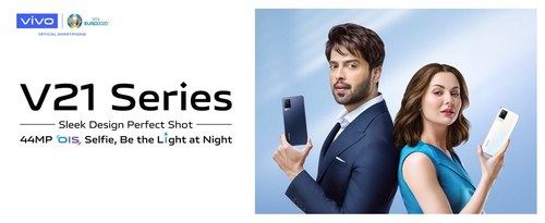 vivo Announces Hania Aamir, Fahad Mustafa as Brand Ambassadors for V21 Series