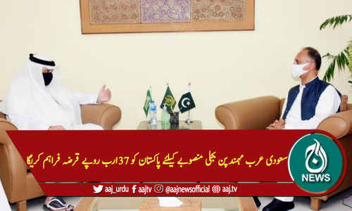 سعودی عرب مہمندپن بجلی منصوبے کیلئے پاکستان کو37ارب روپے قرضہ فراہم کرے گا