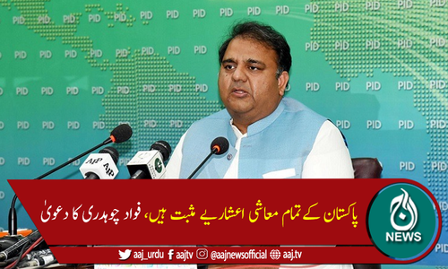 طویل عرصے بعد پاکستان معاشی استحکام کی طرف بڑھ رہاہے، فوادچوہدری