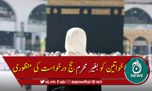 خواتین محرم کے بغیر حج کیلئے درخواست دے سکیں گی
